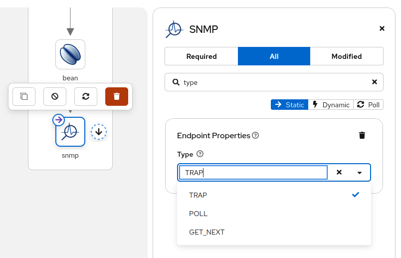 SNMP component